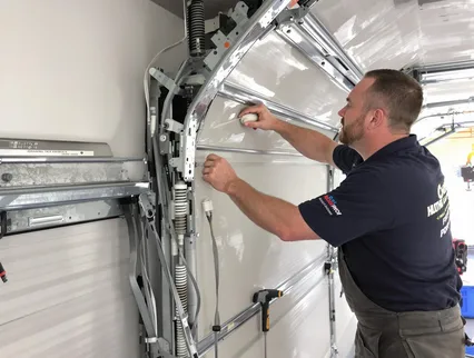 Noisy Garage Door Fix in Guilford, CT
