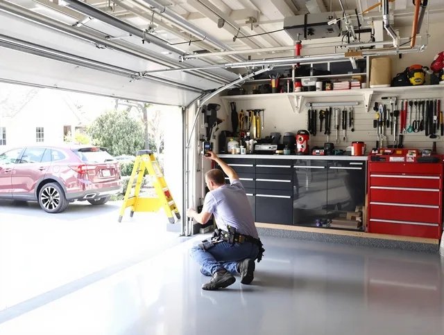 Local garage door repair service by Madison Garage Door Repair in Madison